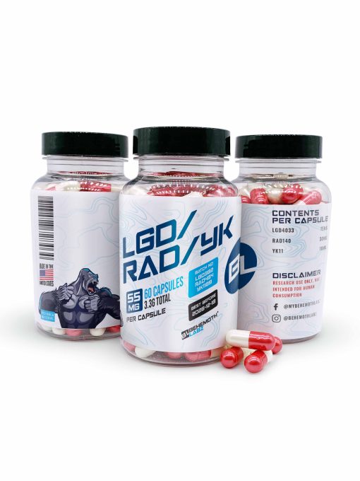 LGD 4033 + RAD 140 + YK-11 Capsules - Behemothlabz