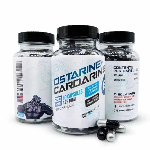 Ostarine + Cardarine Capsules - Behemothlabz