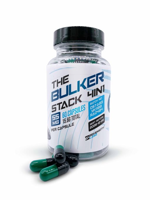 The Bulker Capsules (RAD-140 + YK-11 + MK-2866 + ACP-105) Single View | Behemothlabz