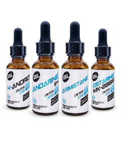 Entry Level Combo (Arimistane + S-4 Andarine + 4-Andro + Ostarine MK-2866) Liquids | Behemothlabz