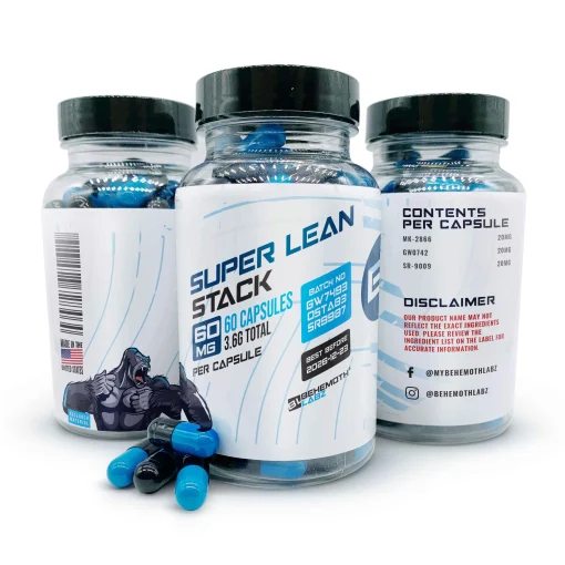 Super Lean Stack (Ostarine (MK-2866) + SR9009 + GW0742)