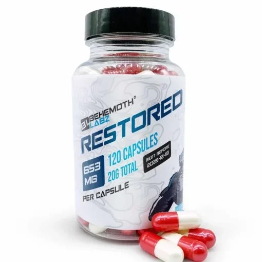 Restored 120 Capsules | Behemothlabz