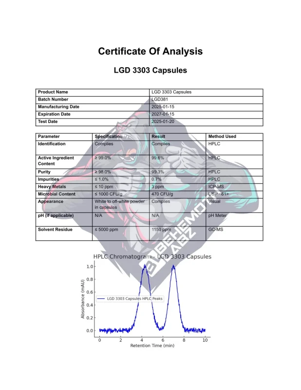 BEHEMOTH LABZ LGD 3303