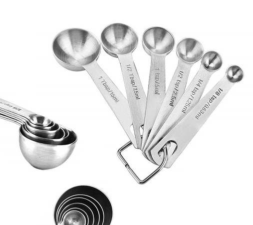 Stainless Steel Measuring Spoons | Behemothlabz