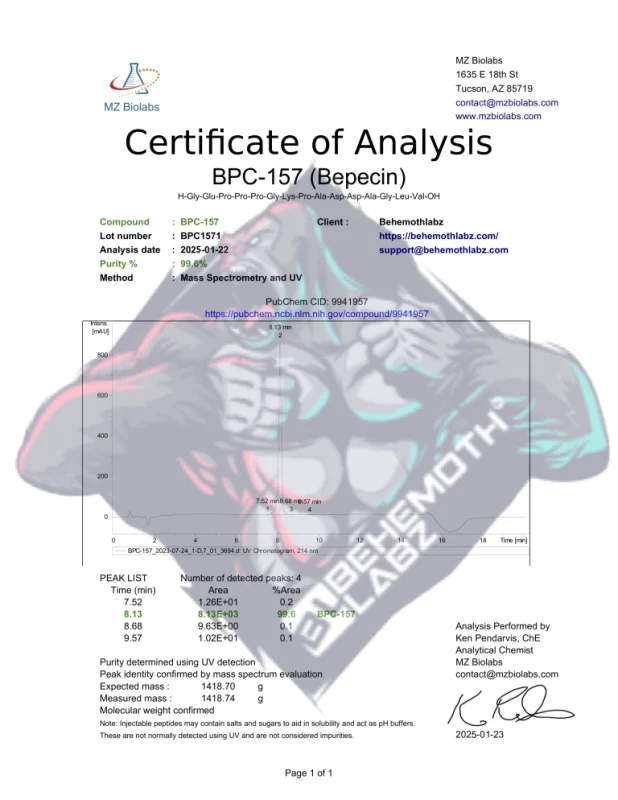 BEHEMOTH LABZ BPC-157