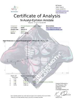 BEHEMOTH LABZ N-Acetyl Epithalon Amidate