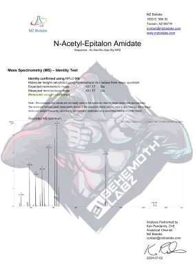 N-Acetyl Epithalon | BehemothLabz