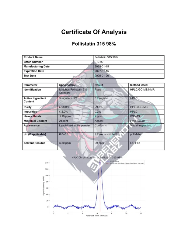 BEHEMOTH LABZ Follistatin 315 98%