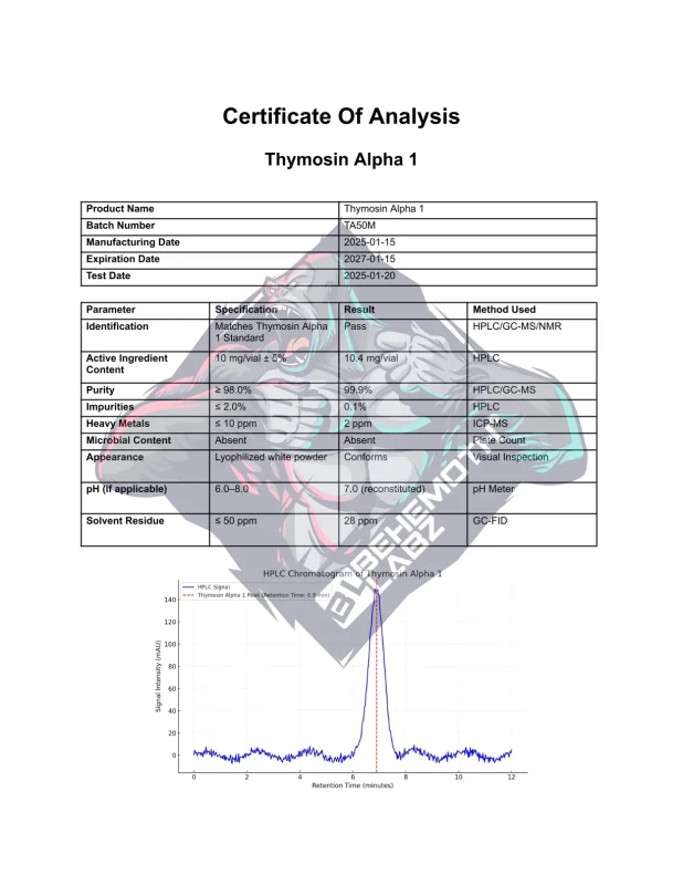 BEHEMOTH LABZ Thymosin Alpha 1