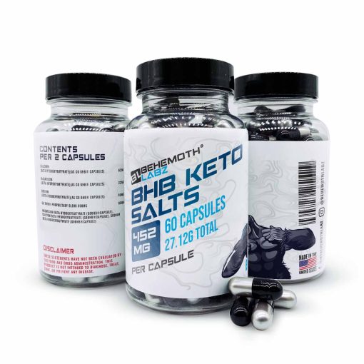 BHB Keto Salts 60 Capsules | Product | Behemothlabz