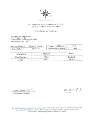 Tadalafil-Citrate-Citrate