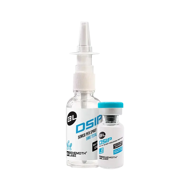 DSIP nasal spray and a vial