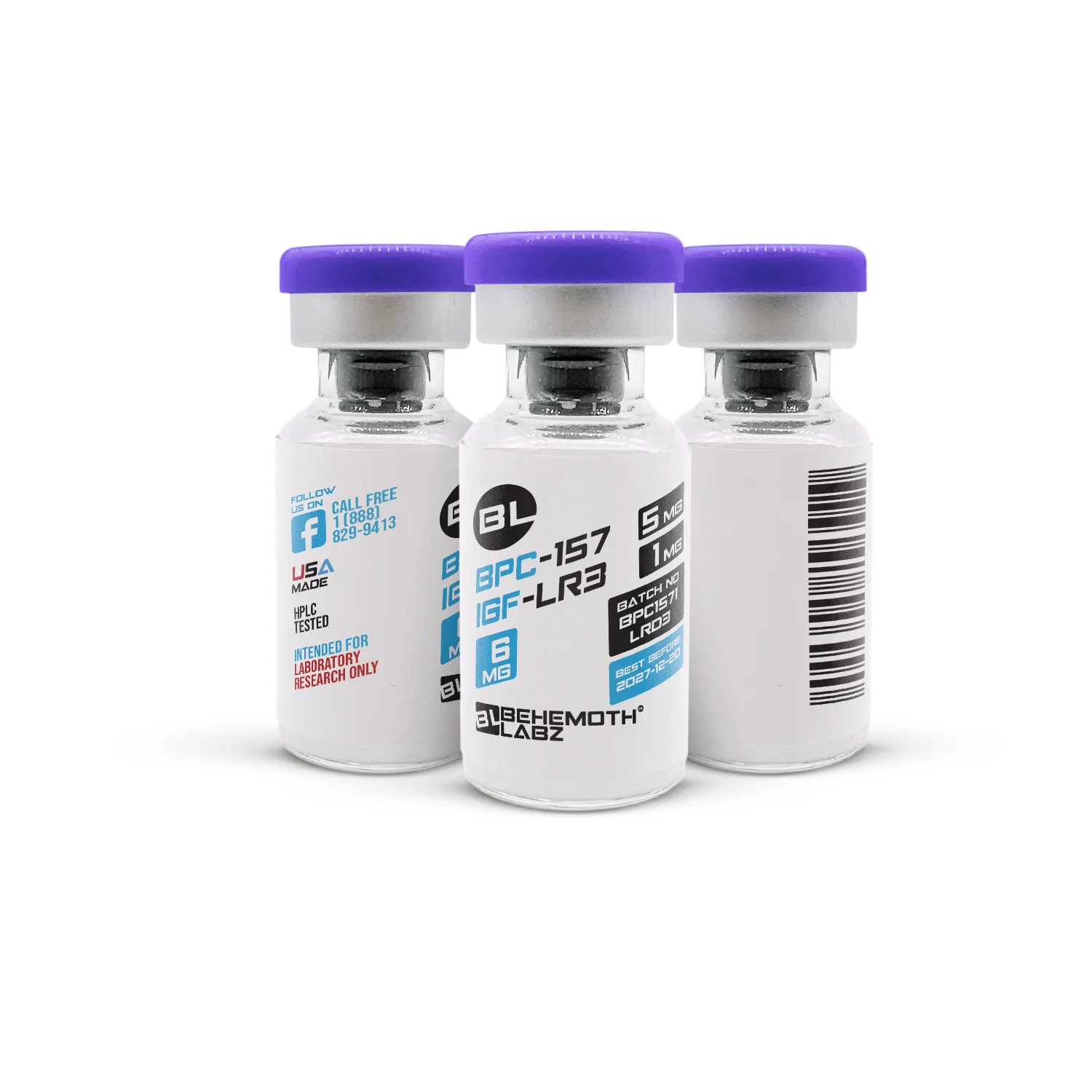 IGF-LR3 + BPC-157 Blend